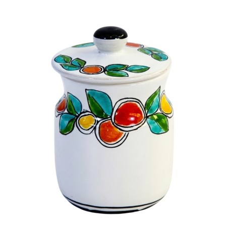 Zuccheriera ceramiche de simone Arance e Limoni ZU56AR Zuccheriera ceramiche de simone Arance e Limoni ZU56AR